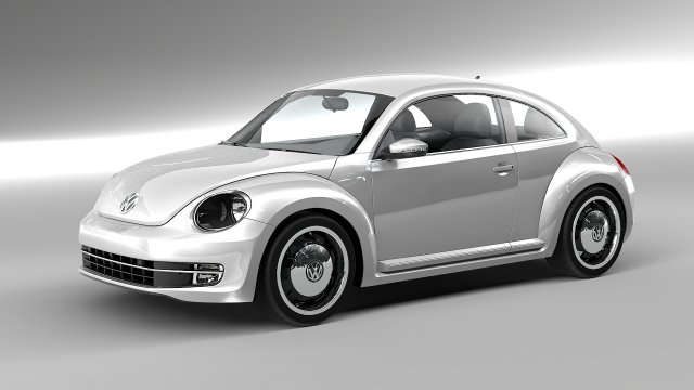 vw beetle Modello 3D .c4d .max .obj .3ds .fbx .stl .blend 