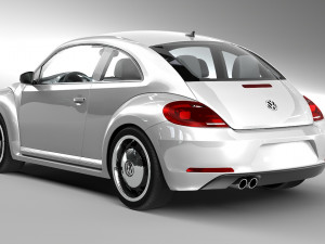 vw beetle Modello 3D