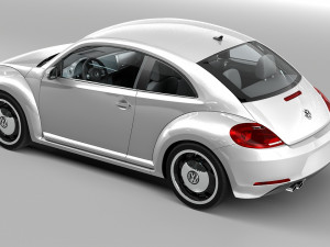 vw beetle Modello 3D