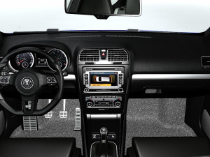 volkswagen golf type r mk vi 3D 模型