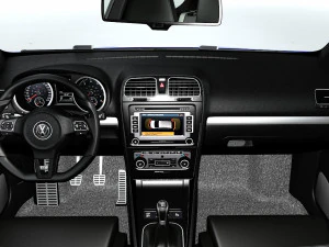 volkswagen golf type r mk vi 3D Model
