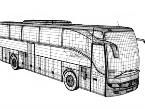 mercedes benz tourismo 4x2 3D Model