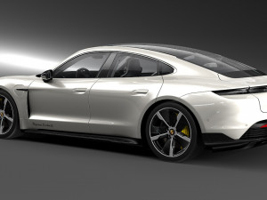 porsche taycan turbo s Modèle 3D