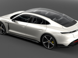 porsche taycan turbo s Modèle 3D