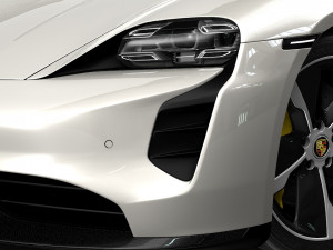 porsche taycan turbo s Modèle 3D