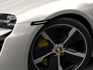 porsche taycan turbo s Modèle 3D