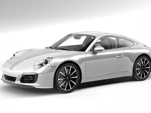 porsche 911 carreira 991 Modelo 3D