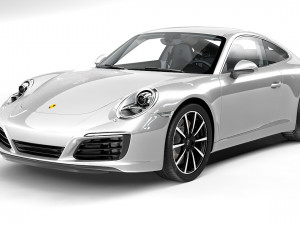 porsche 911 carrera 991 3Dモデル