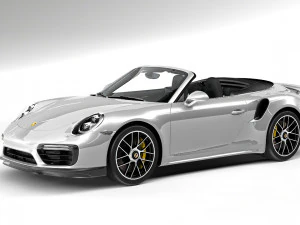 porsche 911 turbo convers&iacute;vel Modelo 3D