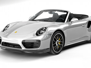 porsche 911 turbo cabriolet 3D 모델
