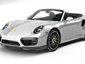 porsche 911 turbo cabriolet 3D Model