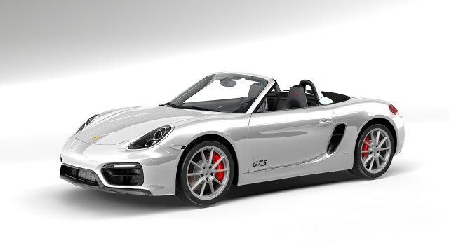 porsche boxster gts Modelo 3D .c4d .max .obj .3ds .fbx .stl .blend 