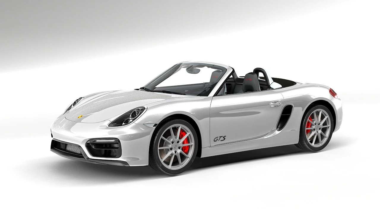 porsche boxster gts 3D Model .c4d .max .obj .3ds .fbx .stl .blend 