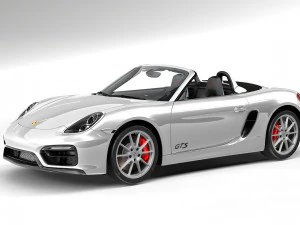 porsche boxster gts 3D Модель