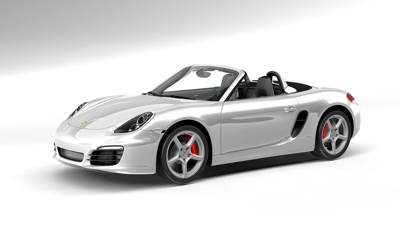 porsche boxster s 3D Model .c4d .max .obj .3ds .fbx .stl .blend 