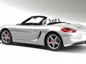 porsche boxster s 3D Модель