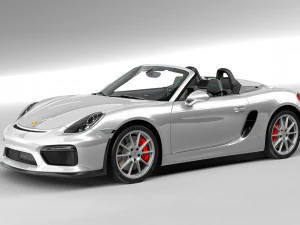 porsche boxster spyder 3D Модель