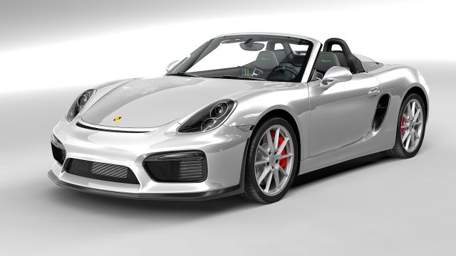 porsche boxster spyder 3D Модель in Спортивные 3DExport