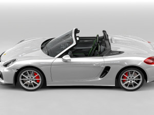 porsche boxster spyder 3Dモデル