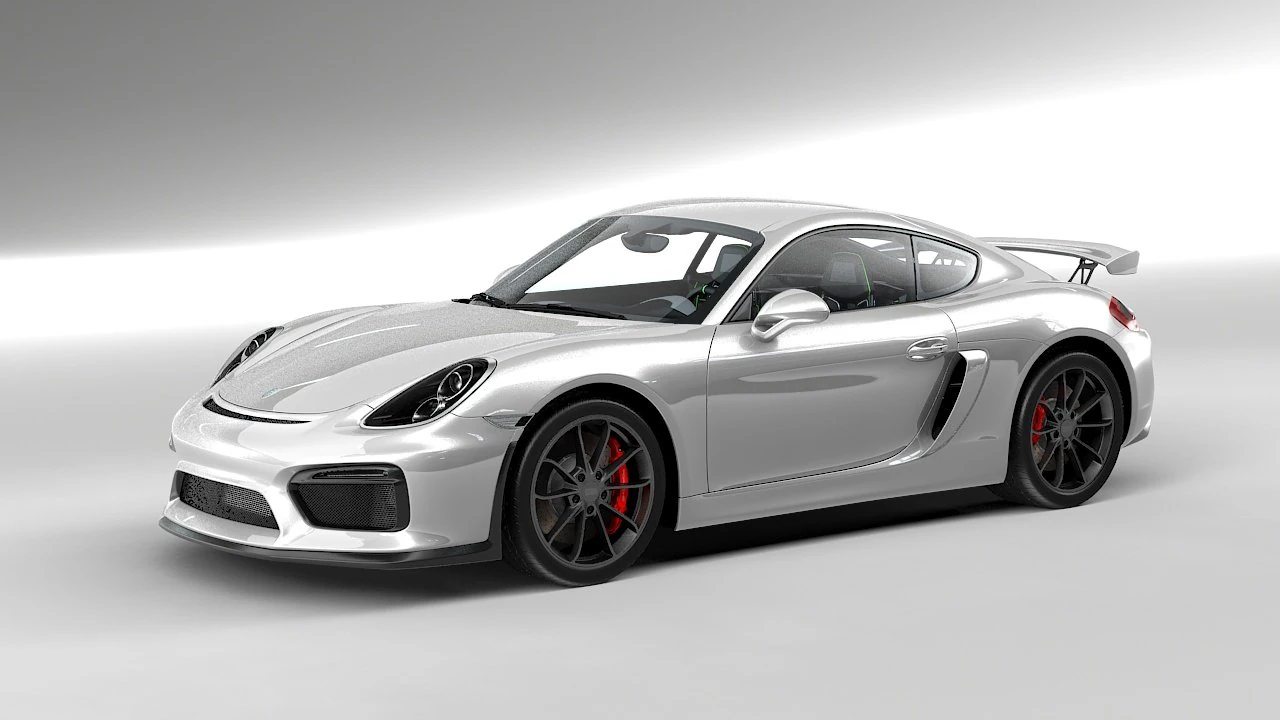 porsche cayman gt4 3D Model .c4d .max .obj .3ds .fbx .stl .blend 