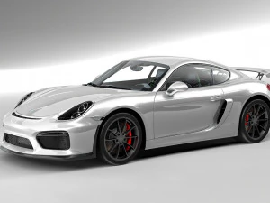 porsche cayman gt4 3D Модель