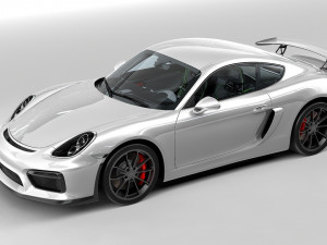 porsche cayman gt4 Model 3D