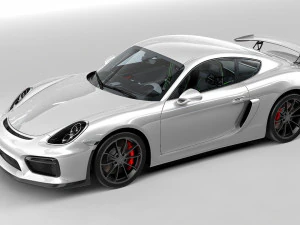 porsche cayman gt4 3D Model