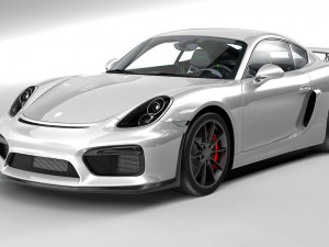 porsche cayman gt4 Model 3D