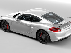 porsche cayman gt4 Model 3D