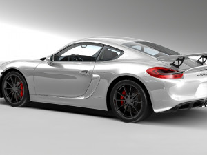 porsche cayman gt4 Model 3D