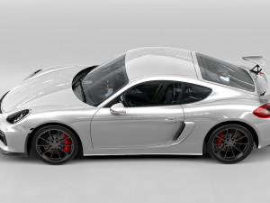 porsche cayman gt4 Model 3D