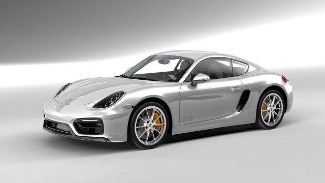 porsche cayman gts 3D 모델 .c4d .max .obj .3ds .fbx .stl .blend 