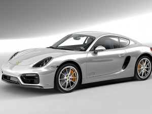 porsche cayman gts 3D Model