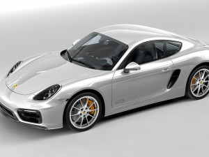 porsche cayman gts 3D 모델