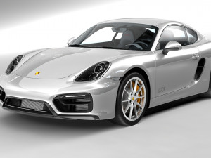porsche cayman gts 3D 모델