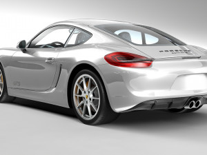 porsche cayman gts 3D 모델