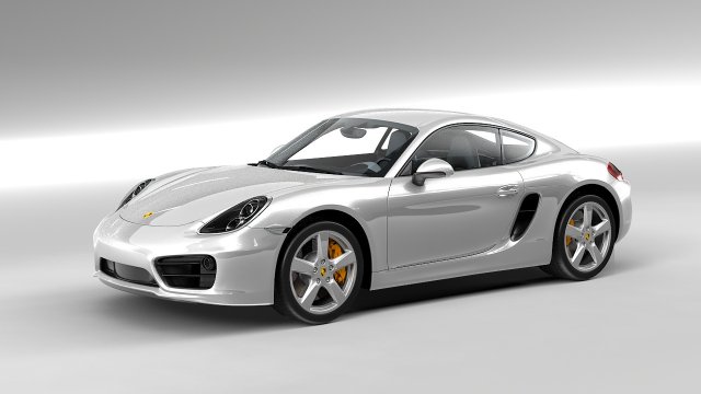 porsche cayman s 3D Model .c4d .max .obj .3ds .fbx .stl .blend