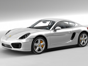 porsche cayman s 3D Модель