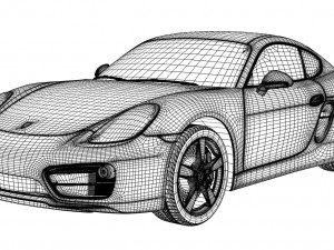 porsche cayman s 3D Model