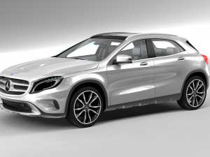 mercedes benz gla 3D मॉडल
