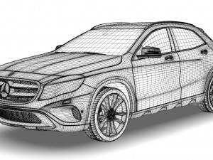 mercedes benz gla 3D Model