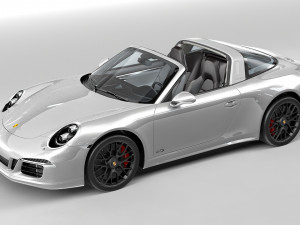porsche 911 targa gts 991 3D-Modell