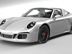 porsche 911 targa gts 991 3D-Modell