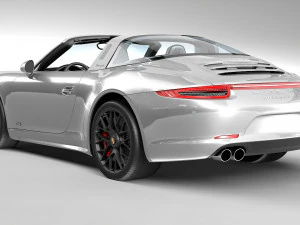 porsche 911 targa gts 991 3D Model