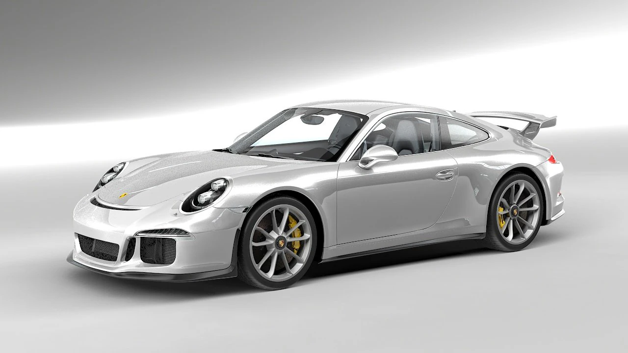 porsche 911 gt3 991 3D Model .c4d .max .obj .3ds .fbx .stl .blend 