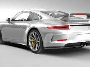 porsche 911 gt3 991 Modello 3D