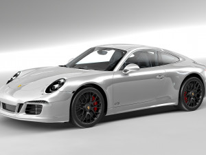 porsche 911 gts 991 3D 모델
