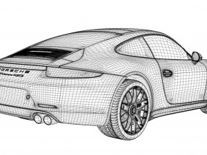 porsche 911 gts 991 Modelo 3D
