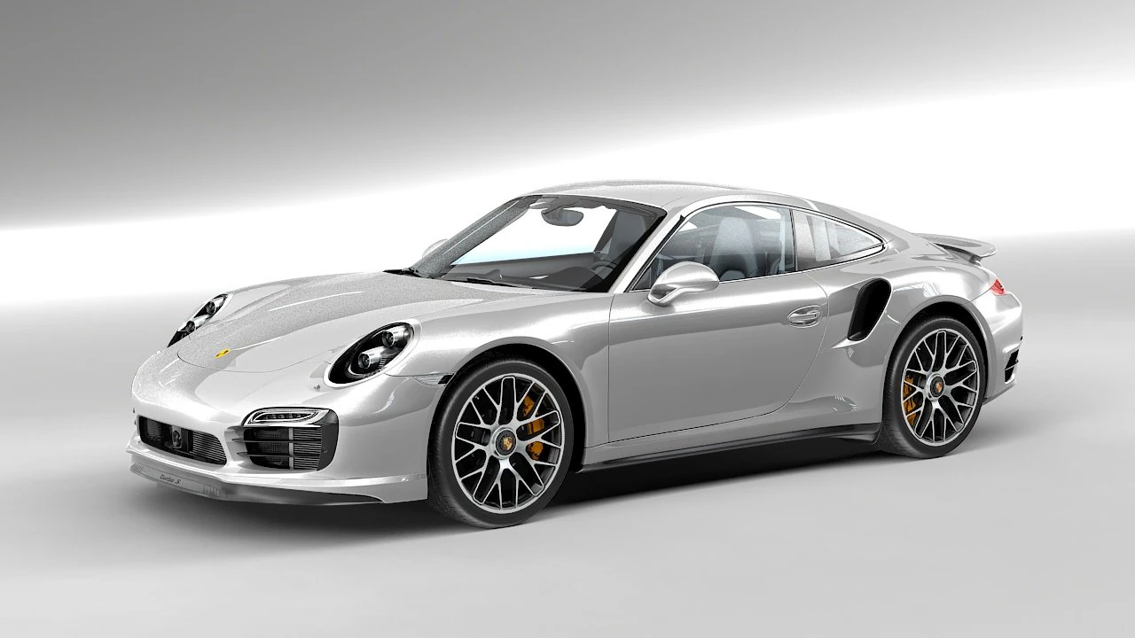porsche 911 turbo s 991 3D Model .c4d .max .obj .3ds .fbx .stl .blend 