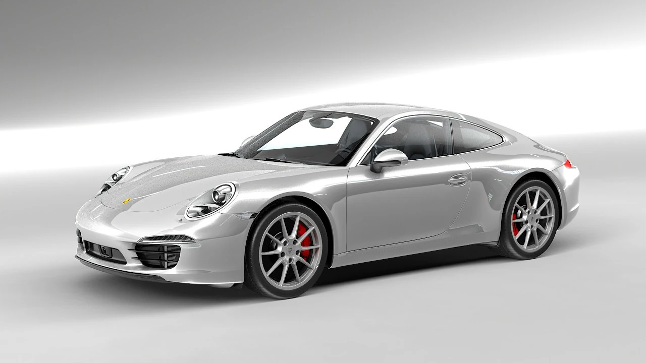 porsche 911 carrera 4s 991 3D Model .c4d .max .obj .3ds .fbx .stl .blend 